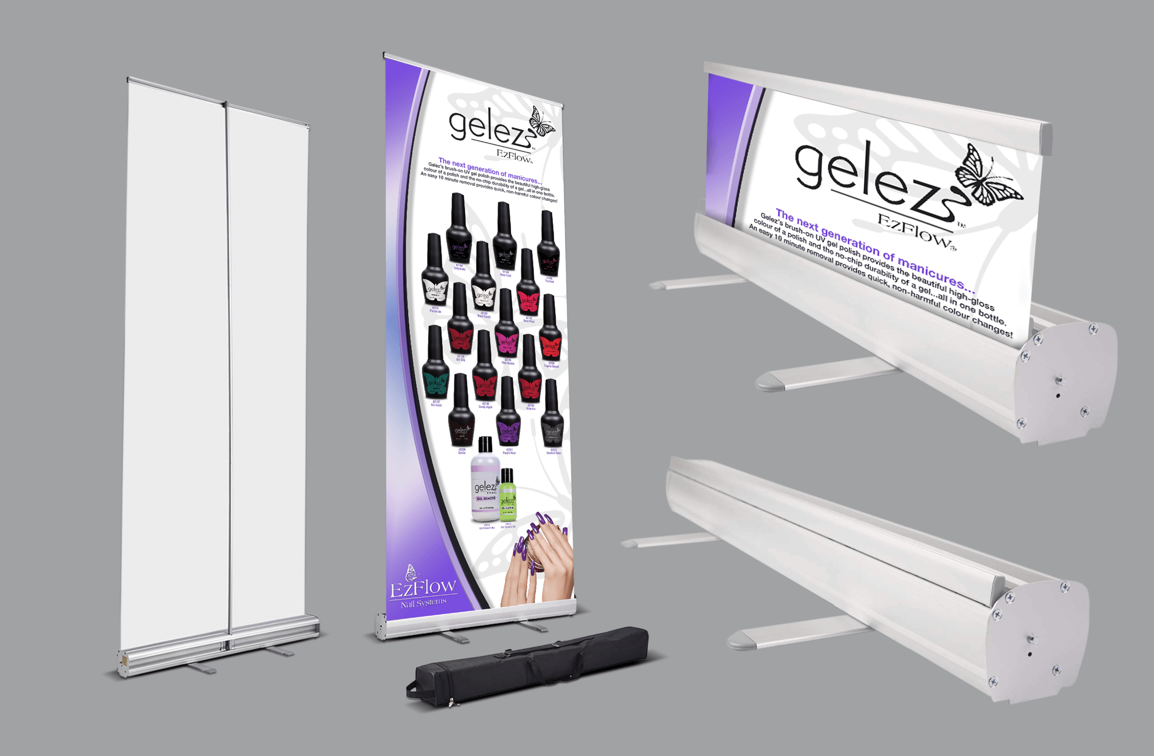 roll up/ pull up banners & pop up banner stands from Print Ready