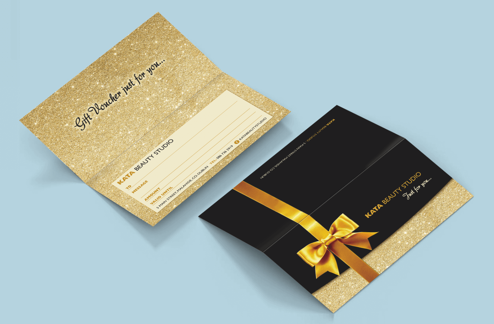 personalised gift vouchers & gift voucher printing from Print Ready Dublin