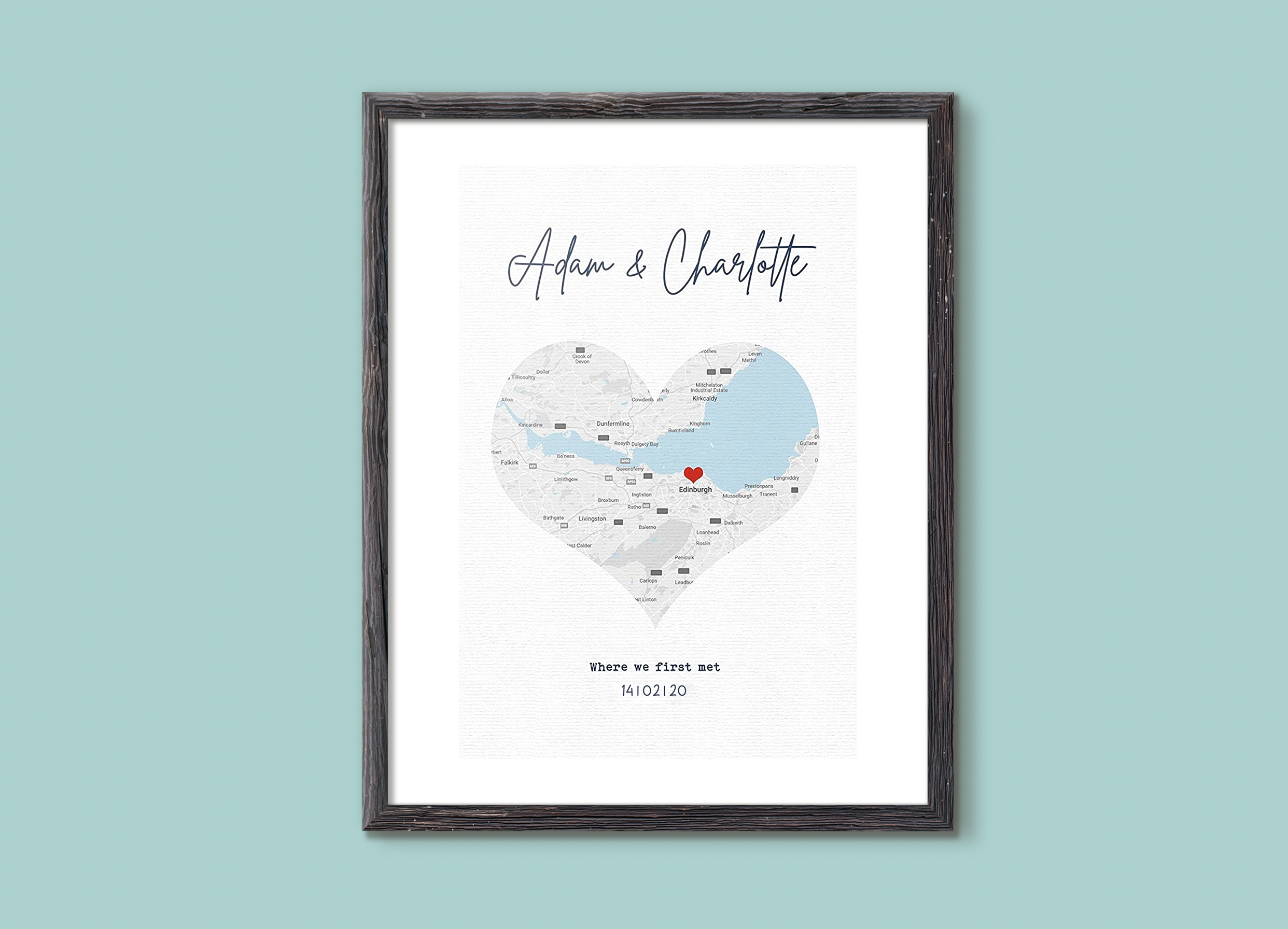 Love Map Prints Ireland
