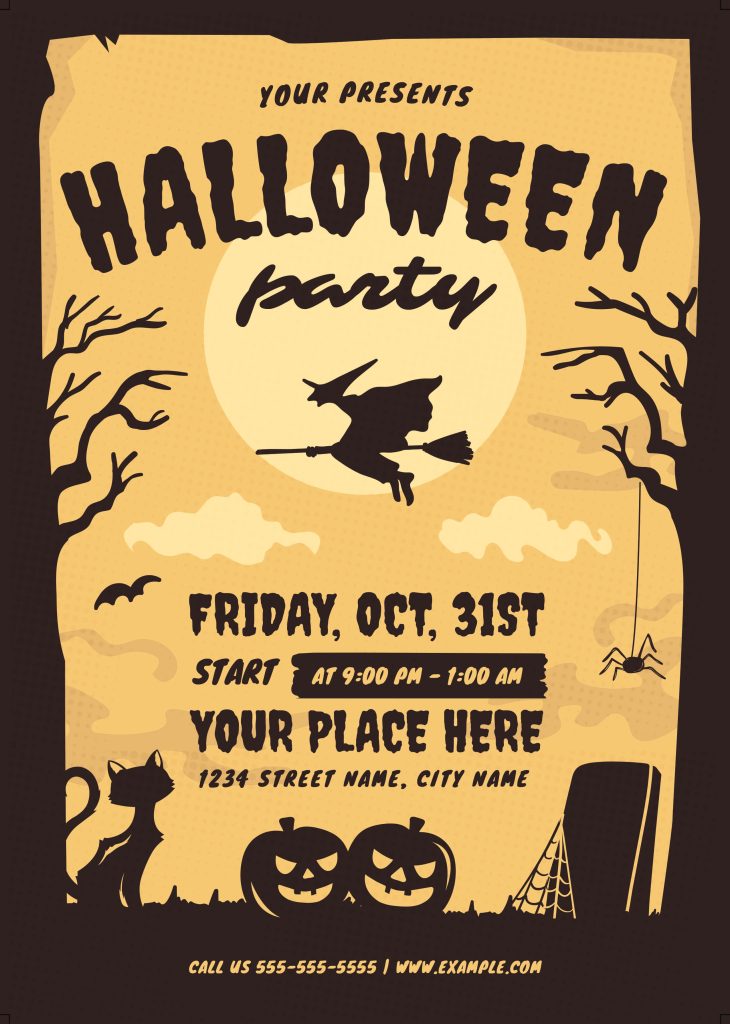 Halloween Party Flyer 3 (1)